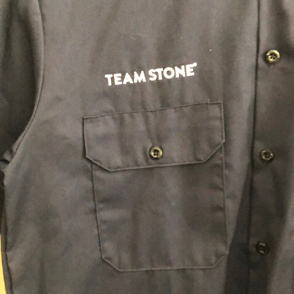Stone BreweryNavy  Dickies ButtonUp SzMed - Picture 4 of 10